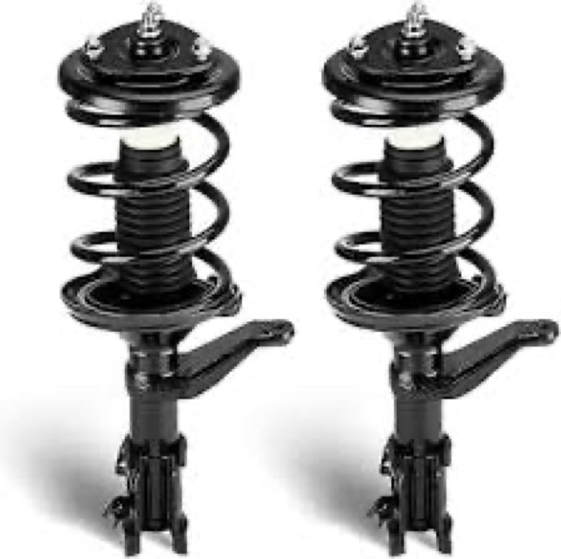 Front Complete Struts Assembly w/Coil Spring Shock Absorber Fit for 2002 2003 2004 2005 2006 Honda C