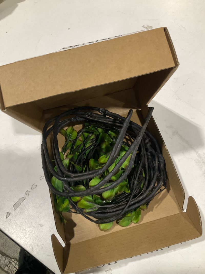Condition photo showing Good Condition for 4pcs 38" artificial ficus branches fake greenery stems faux ficus twig plants green fake leaf spray for home office wedding vase filler banquet home decor(green) 38inch green 4 pcs