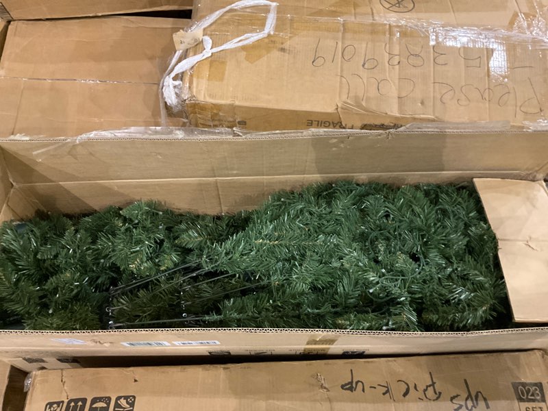 brightown 9ft christmas tree, prelit lighted artificial tree, pre lit christmas trees for holiday, v