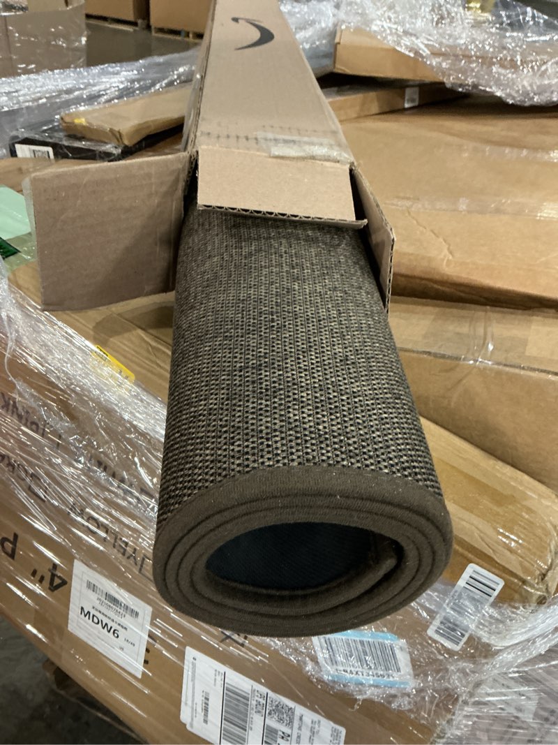 Condition photo showing Good Condition for LEKEEPGO Door Mat 36"x59", Non Slip Door Mat Indoor Entrance, Rubber Backing Front Indoor Door Mats Washable Absorbent Low-Profile Doormat Entryway Entry Resist Dirt Inside Door Mats, Brown 3' x 4'11" (Rectangular) Coffee