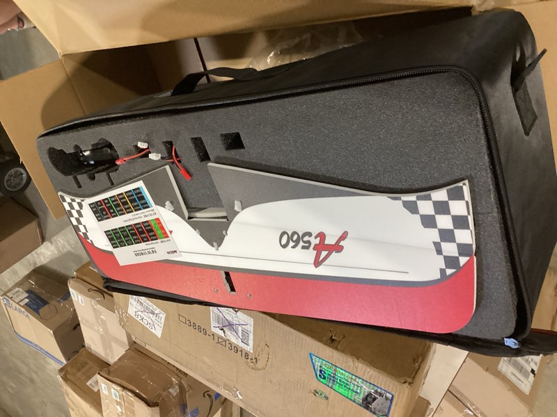 Condition photo showing Good Condition for radiolink a560 ready to fly (rtf) rc airplane, 3d fixed wing 580mm wingspan rc plane, epp durable material, 15a esc aircraft, byme-a gyro flight controller stabilized for beginners, kids and adults a560 ready-to-fly