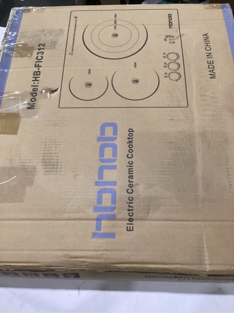Condition photo showing Good Condition for hbhob electric ceramic cooktop