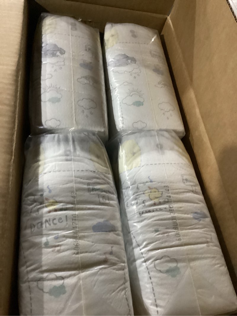 Condition photo showing New/Like New for pampers swaddlers diapers, size 6 (23-44 lbs), 108 count, absorbent, keeps baby dry and comfortable, skin safe disposable baby diaper (packaging may vary) size 6 108