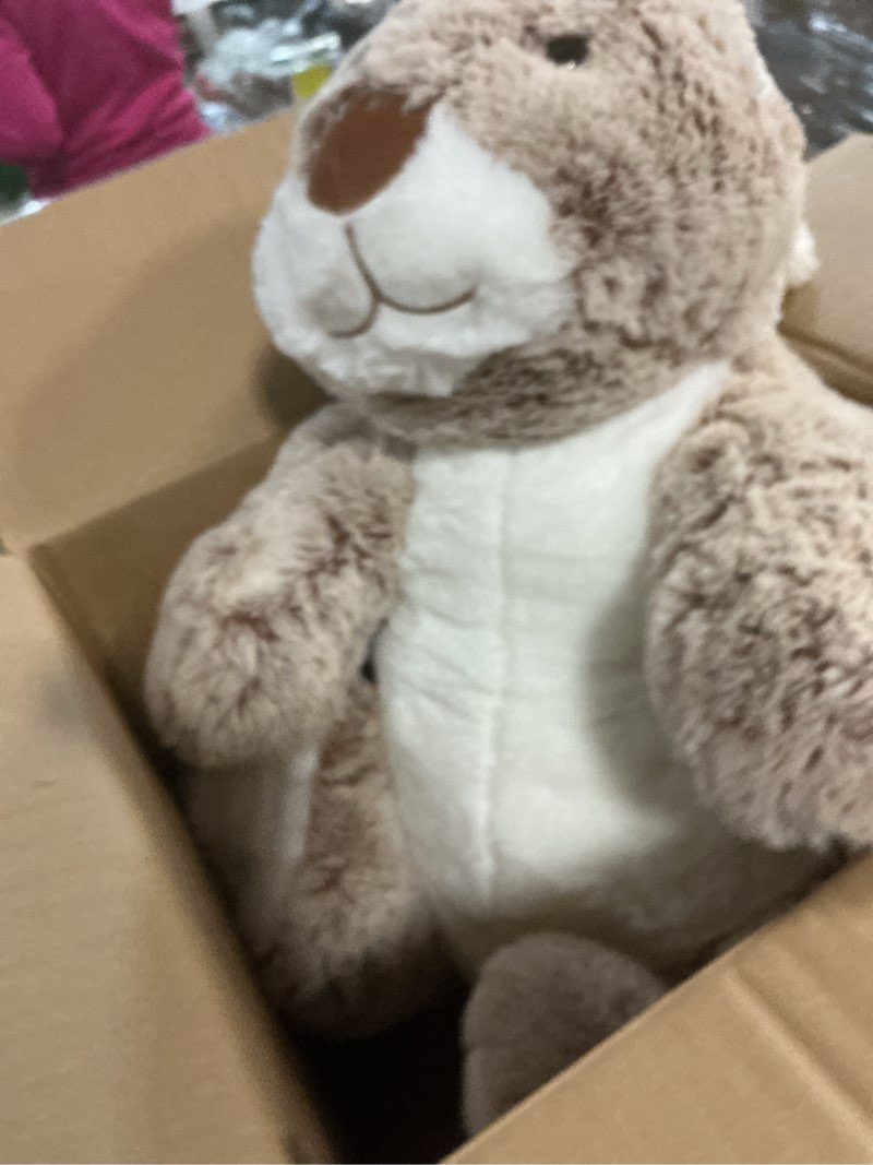 Condition photo showing Good Condition for Melissa & Doug Jumbo Burrow Bunny Lop-Eared Rabbit Stuffed Plush Animal (21 Inches Tall)