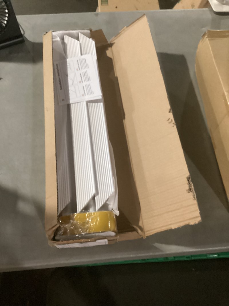 Condition photo showing Good Condition for peel and stick wall molding kit, accent wall panels for interior wall decor with double-sided tape, 3 set pre-cut ps wainscoting panels (20 * 20 in) 20x20 t40-2