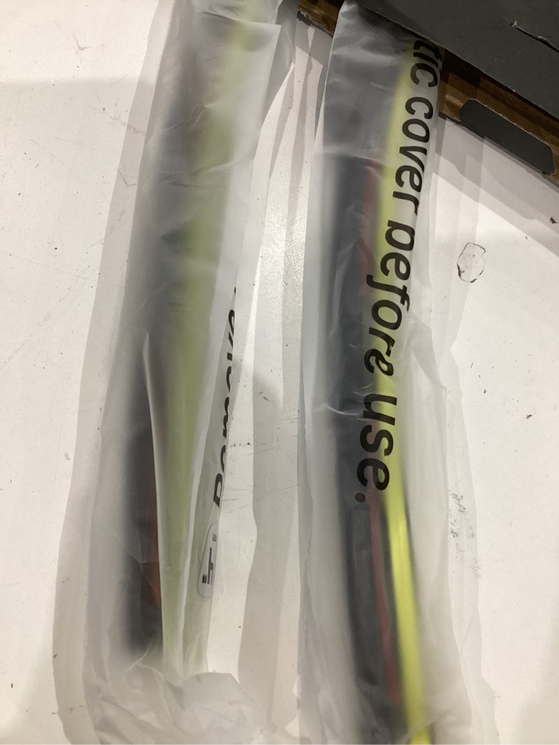 Condition photo showing Good Condition for dog tail neoprene dual-steel frame wiper blades 24"+20" with multiple adapters, automotive replacement vehicle front windshield wiper blades set for my car truck vehicle adaptbeam