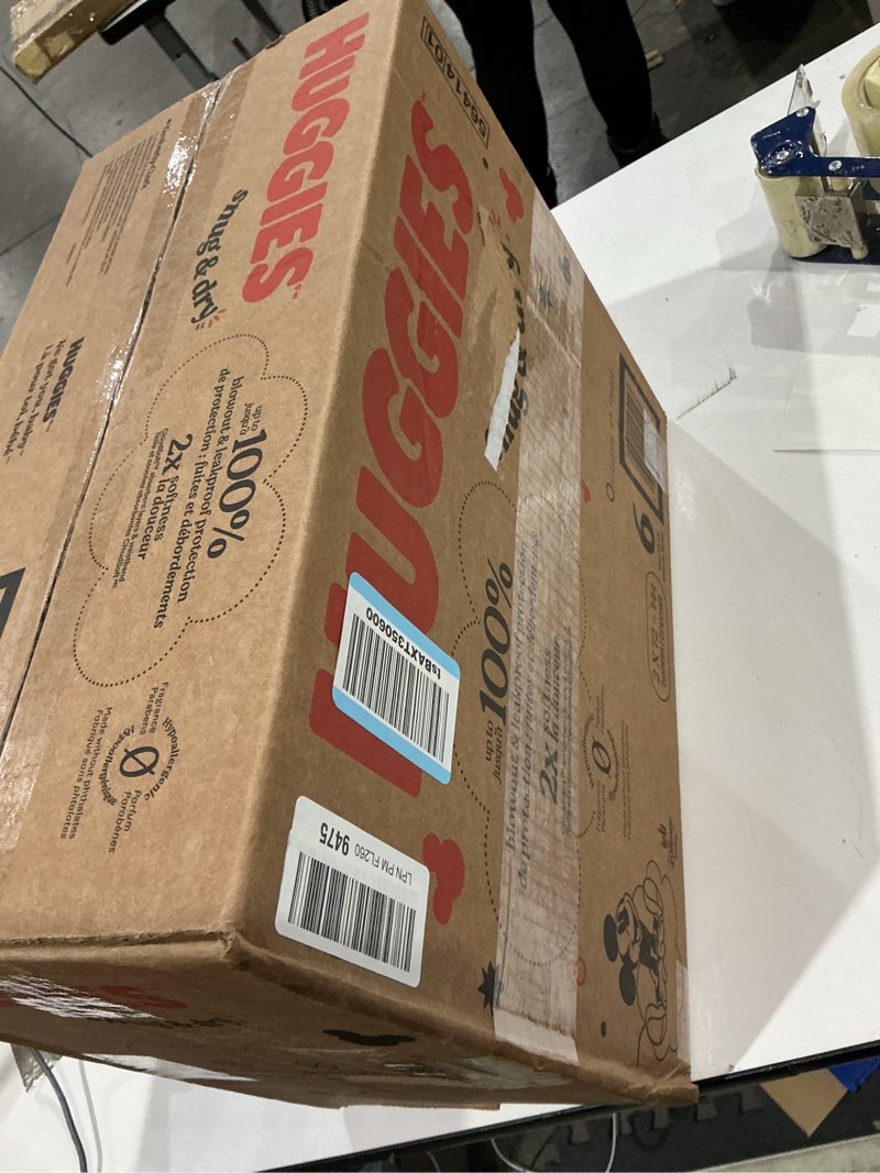 Condition photo showing New/Like New for huggies snug & dry disposable diapers - econ+ pack - size 6 - 144ct