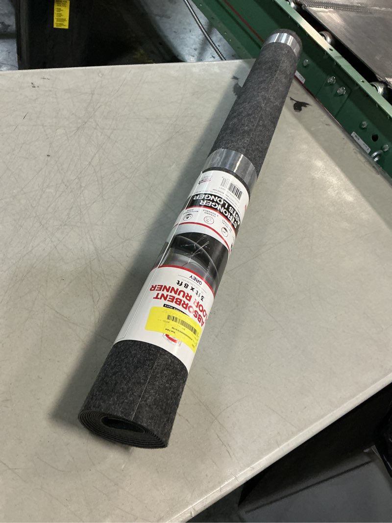 Condition photo showing Good Condition for g-floor drip & dry 3'x8' floor runner - absorbent and slip-resistant