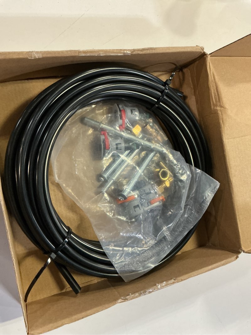 Condition photo showing As Is for 5/16 fuel line repair kit 5/16 in (8mm), nylon fuel line replacement kit 23 pack flk-56
