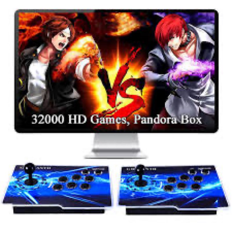 Pandora Box Arcade Console with 32000 Games in 1,Two Separate Consoles with Bluetooth Function, 1280