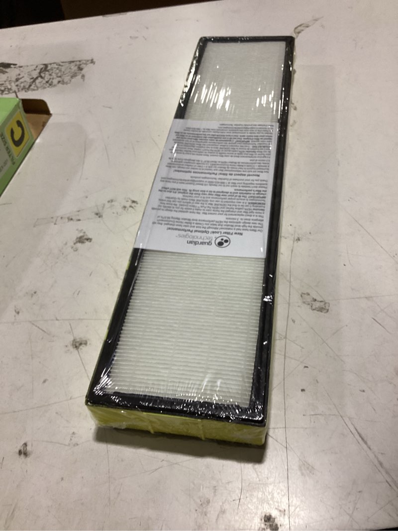 Condition photo showing As Is for germ guardian flt5000 true hepa genuine air purifier replacement filter c for germguardian ac5000e, ac5250pt, ac5300b, ac5350b, cdap5500, and more hepa pure 1.0