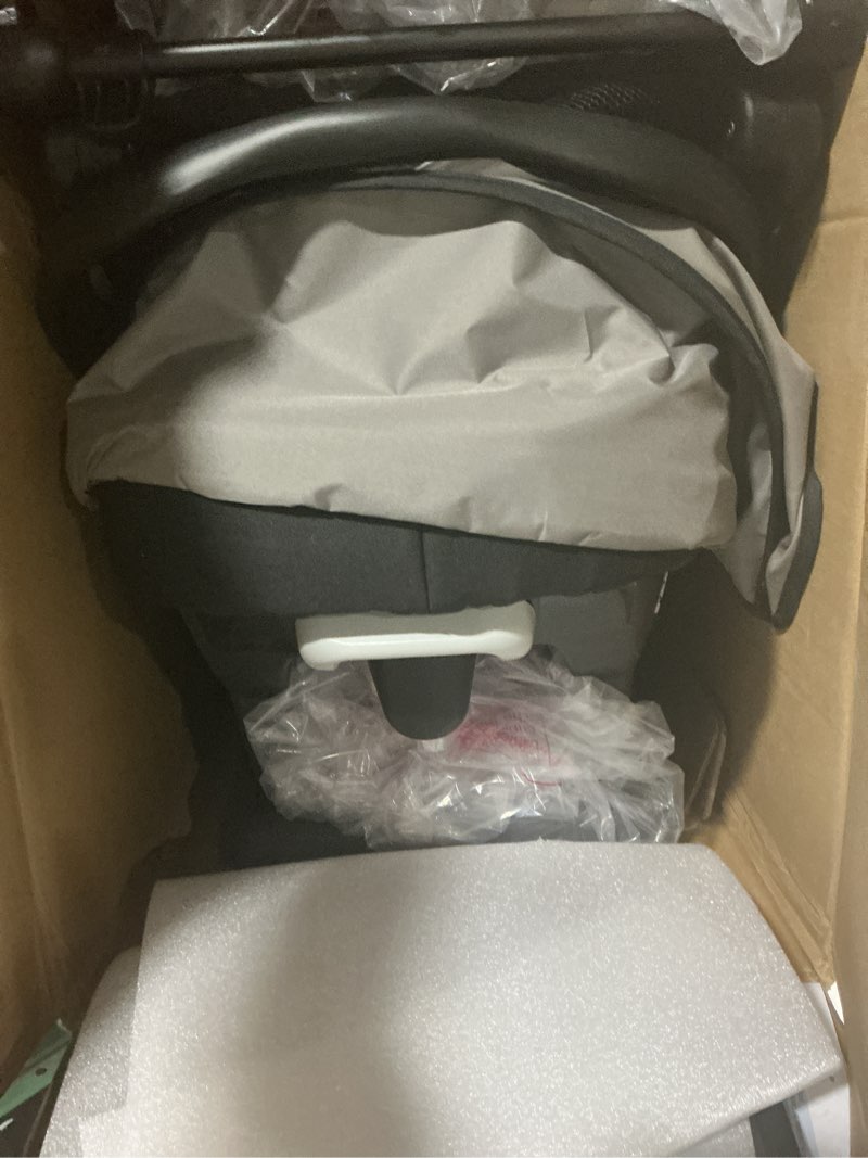 Condition photo showing Good Condition for graco ready2jet travel system – overhead friendly compact travel stroller with automatic fold and snugride infant car seat stroller + car seat haines