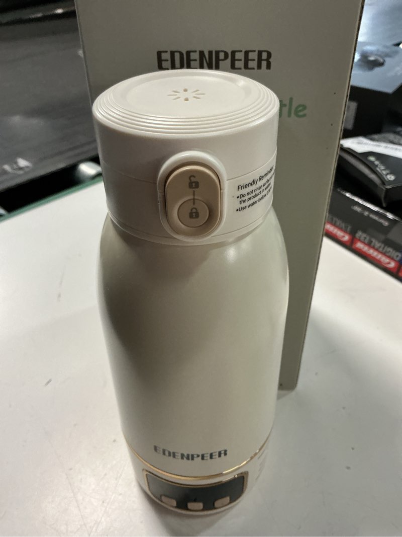 Condition photo showing Good Condition for portable bottle warmer for travel, fast baby bottle warmer portable with precise temperature control, 17 oz milk warmer, leak-proof cordless breastmilk warmer, fits most baby bottles for on the go