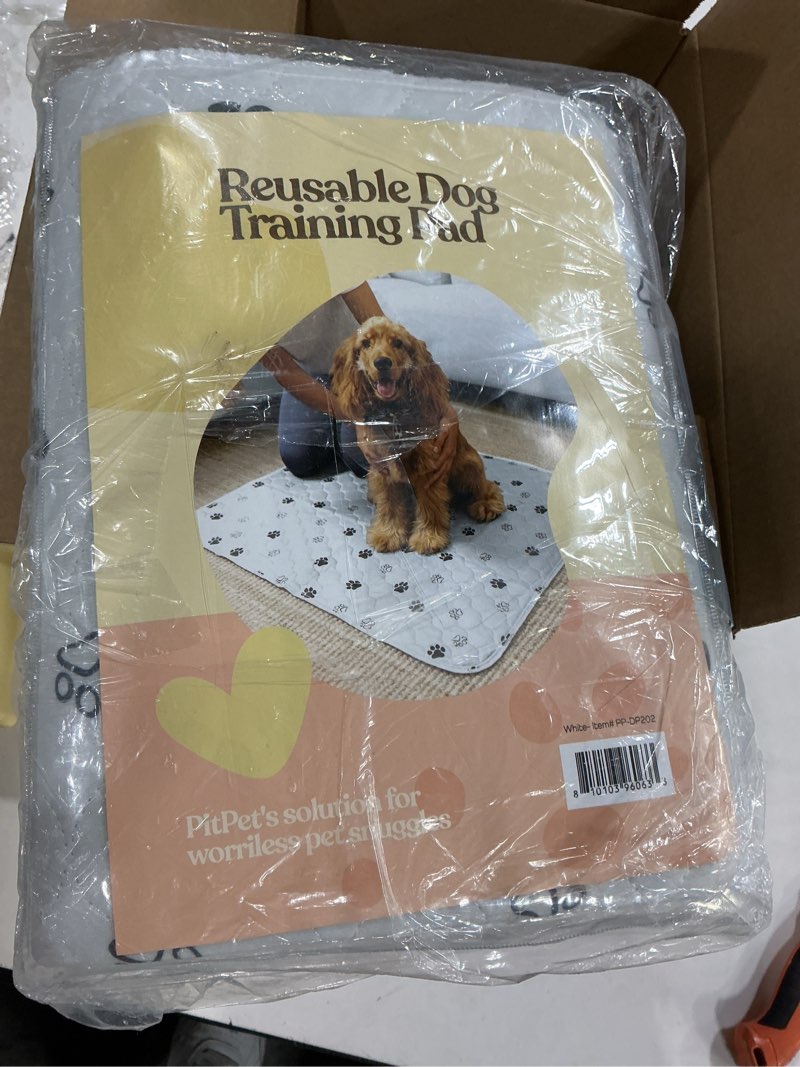 Condition photo showing New/Like New for Super Absorbent Washable Pee Pads for Dogs - 2-Pack Superior Reusable Puppy Pads Pet Training Pads –100% Waterproof Dog Pee Pad Protects Against Urine Leakage Non-Slip Grip Prevents Slipping& Bunching