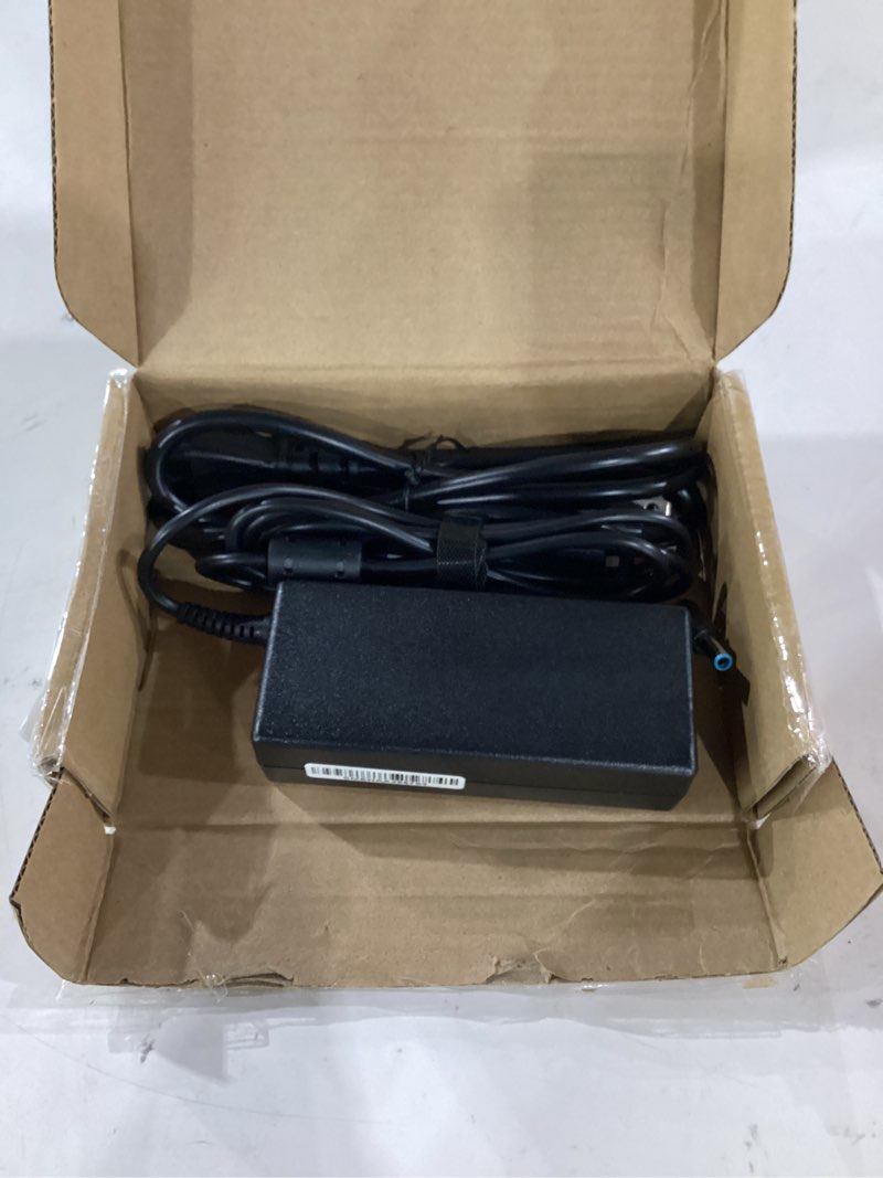 Condition photo showing Good Condition for pioevtka replacement for hp laptop charger 65w 45w computer charger smart blue tip power adapter