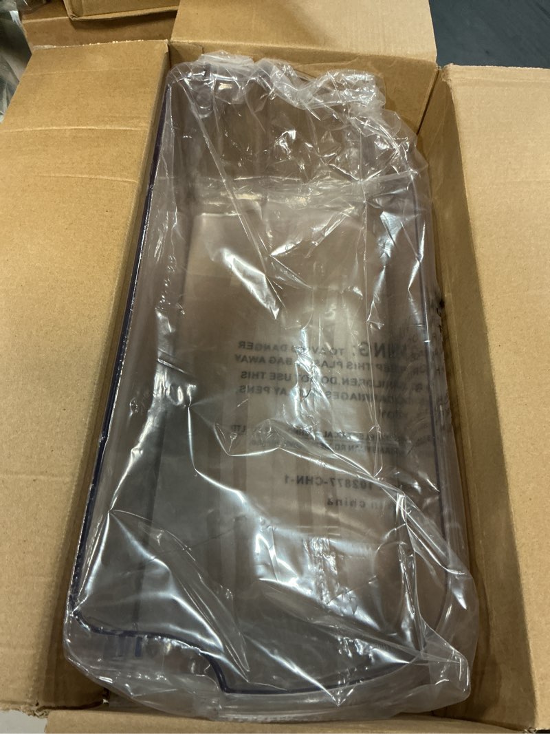 Condition photo showing Good Condition for upgraded 240356402 refrigerator door bin compatible with frigi.daire refrigerator door shelf parts lfss2612tf0 lfss2612te0 ffss2615te0 ffss2615ts0 door shelf shelves (length 15.38") by ami parts
