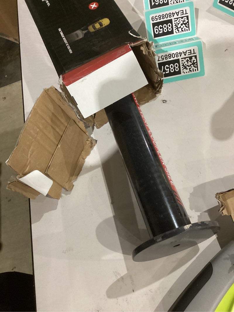 Condition photo showing As Is for RV Trailer Tongue Weight Scale, 1800 lbs Max Weight Capacity, Black