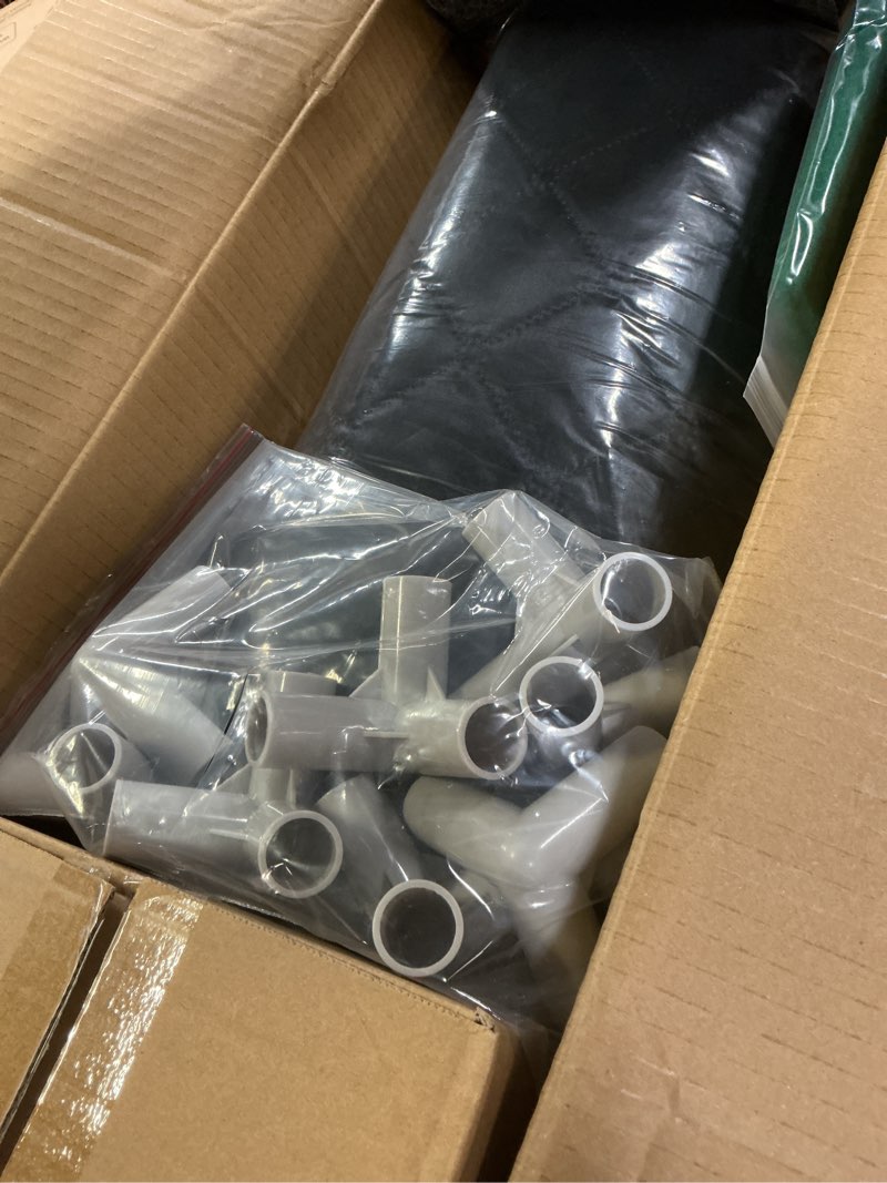 Condition photo showing New/Like New for Upgraded Sauna Box for Relaxation, Detoxification, Portable Sauna for Home with Steamer, Remote Control, Folding Chair, 9 Levels, 2.6’ x 2.6’ x 5.9’ Black