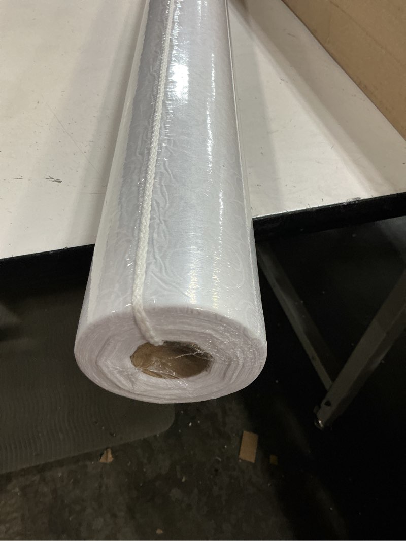 Condition photo showing New/Like New for sls supply flora - wedding aisle runner, white floral print wedding floor must-have with pull string and double-sided adhesive strip, for indoor and outdoor weddings, 100 x 3 feet