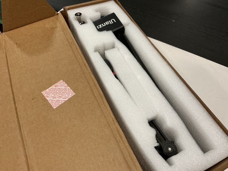 Condition photo showing Good Condition for ULANZI Camera Desk Mount Stand with Flexible Arm, Overhead Mount, Articulated Arm with 360° Rotatable Ball Head, Aluminum Desk Mounting Stand for Ring Light/DSLR Camera/Webcam/Panel Light ULS01