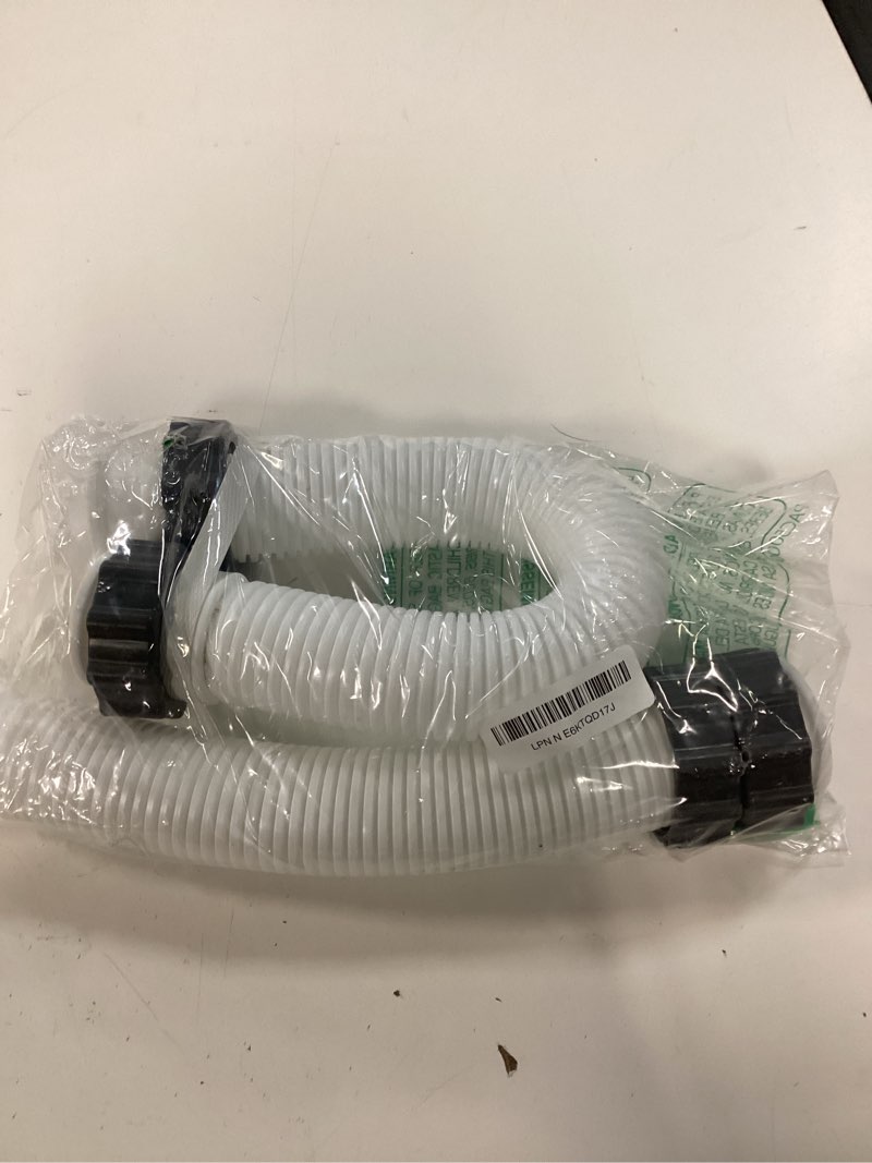 Condition photo showing As Is for 1-1/2 inch × 20 inch accessory pool pump replacement hose for intex sand filter pumps & saltwater systems 26371ca 26371eh 28647eg (2, 20inch) 20inch 2