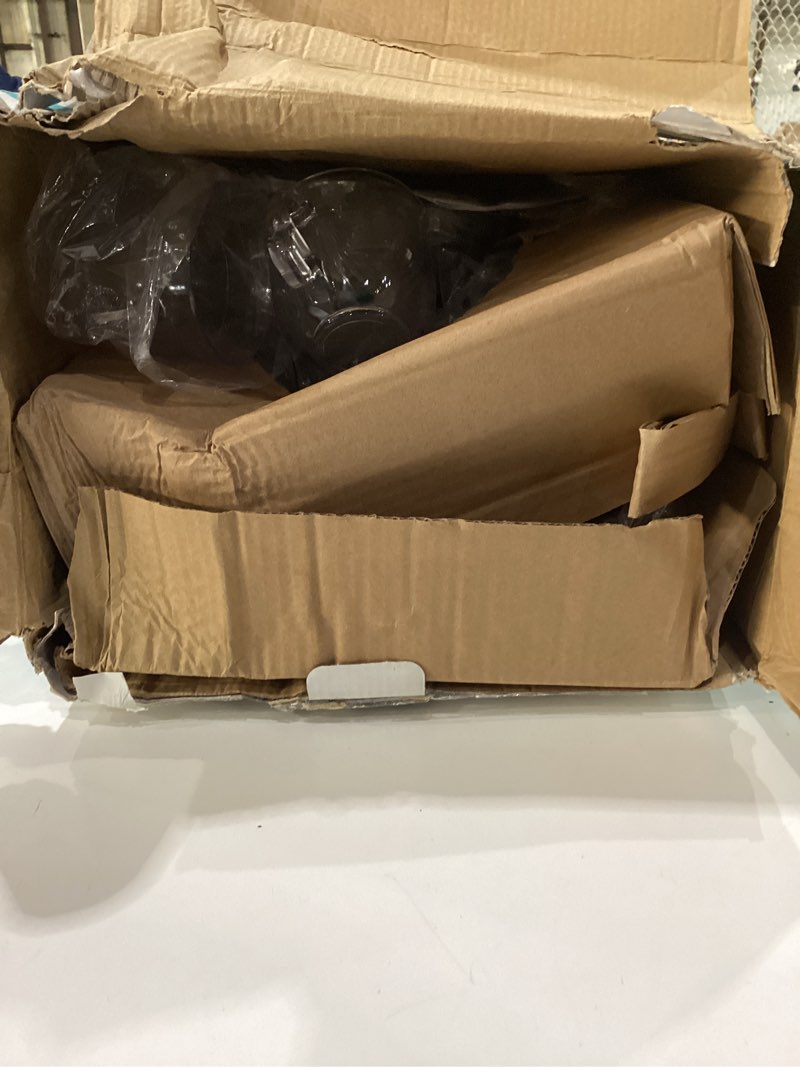 Condition photo showing Good Condition for MISSING SOME CUPS Nostalgia 3-Tier Party Fountain Holds 1 Gallon, LED Lighted Base, Includes 5 Reusable Cups, Clear