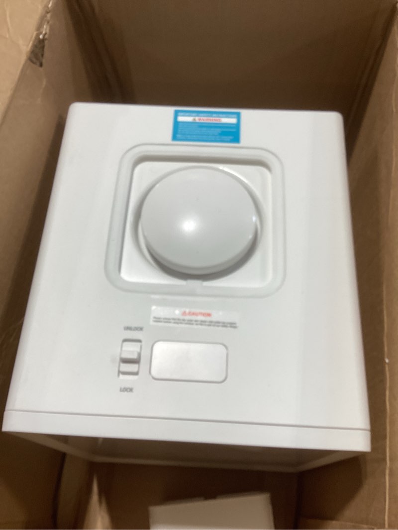 Condition photo showing New/Like New for 3L Stainless Steel Warm Mist Humidifier with Easy Clean and Warm Steam Function, Healthy Air Mist Humidifiers for Bedroom Living Room, with Sleep Mode and Auto-off Setting