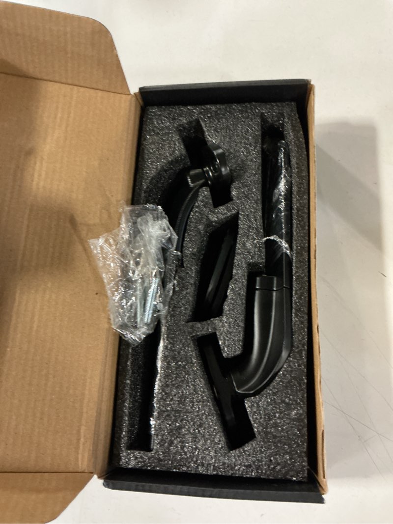 Condition photo showing New/Like New for Modified Motorcycle Rearview Mirror,1 Pair Adjustable Rotating Side Mirrors,Wide Viewing Angle Wing Rearview Mirrors for Ninja 300 400 650 ZX6R CBR1000RR Standard