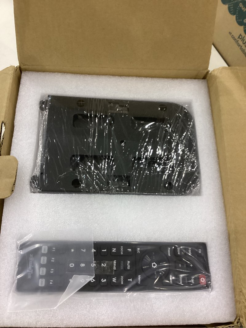 Condition photo showing New/Like New for zowietek 4K Native NDI|HX3(Certified) PTZ Camera PoE, 18X Optical Zoom, Simultaneous HDMI & SDI outputs, RTSP/RTMP(s)/SRT, Standalone IP Live Streaming for Meeting, Church, Event, Teaching NDI HDMI SDI USB 18X