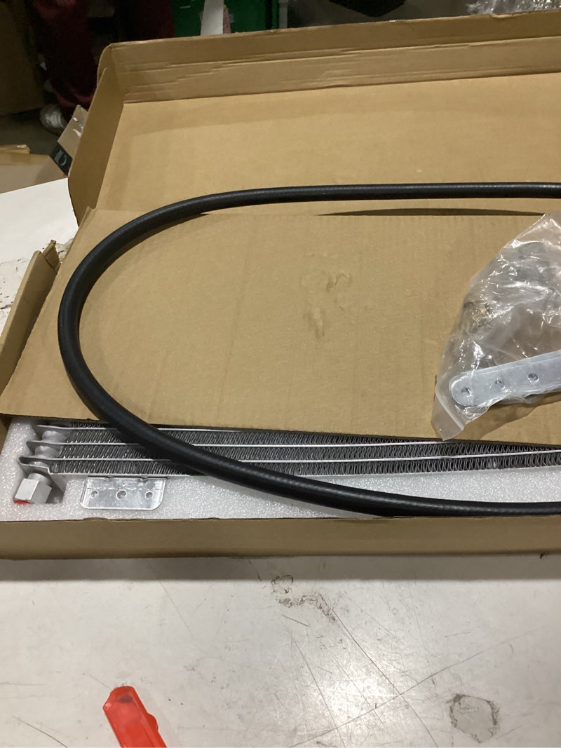 Condition photo showing Good Condition for 40k transmission oil cooler lpd47391, heavy duty 40,000 gvw max, low pressure drop, compatible with tru-cool,includes mounting hardware-ideal for heavy vehicles,40,000 gvw transmission cooler (silver)
