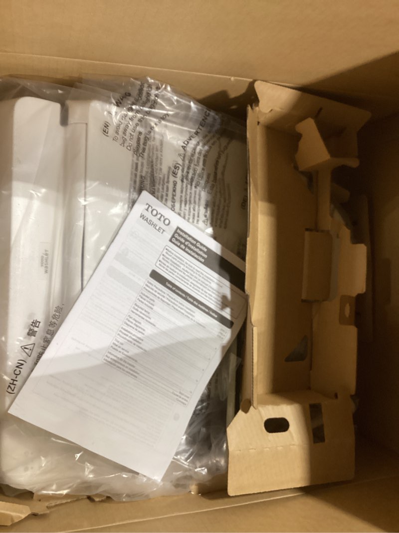 Condition photo showing New/Like New for TOTO® WASHLET® A2 Electronic Bidet Toilet Seat with Heated Seat and SoftClose® Lid, Elongated, Cotton White - SW3004#01