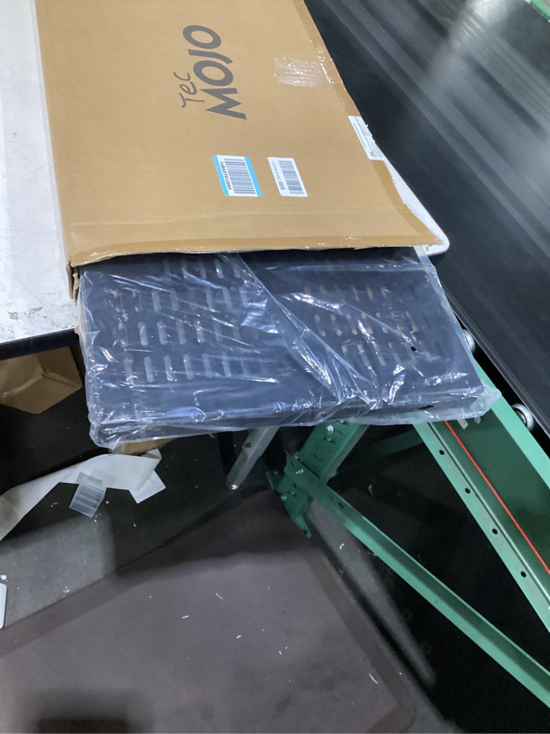 Condition photo showing Good Condition for tecmojo 1u 4-post vented server rack mount shelf,27.6in deep with adjustable depth 19.7-37.4inch,supports to 242 lbs,universal tray for 19 inch av/network equipment rack,black