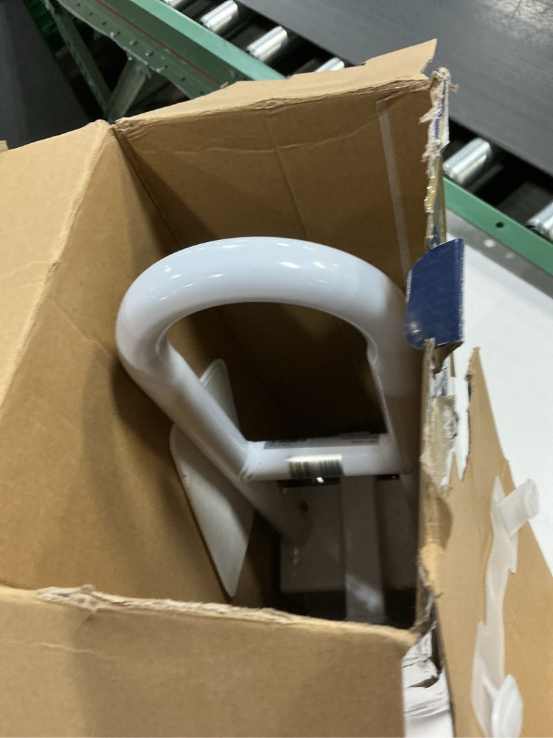Condition photo showing As Is for Drive Medical 12036 Handicap Grab Bar, White Standard
