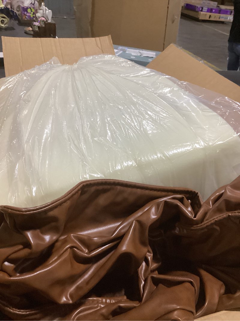Condition photo showing Good Condition for similar tonpremium leather cat bed for indoor cats premium small dog bed pet nest with anti-slip base ultra soft texture for comfortable rest 24 × 18 × 9 inch brown size m (24×18×9inch) brow