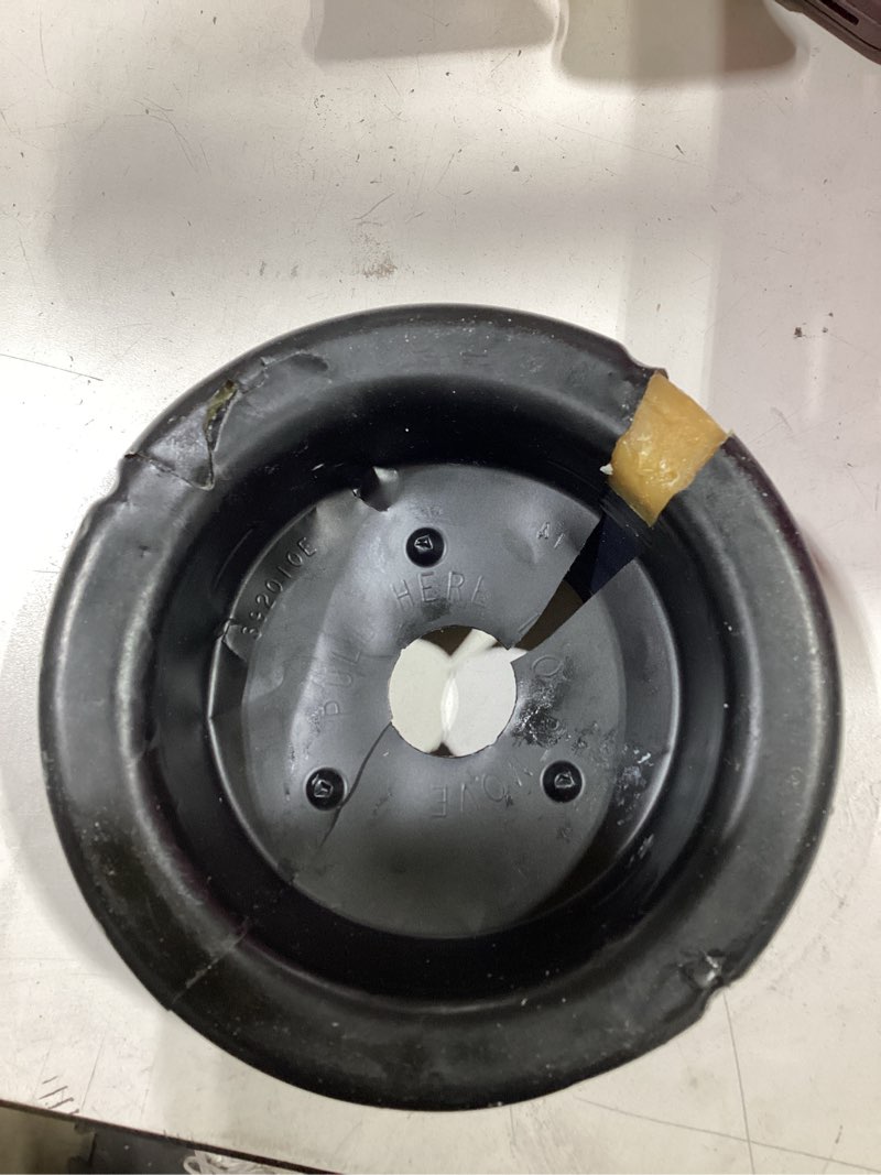 Condition photo showing As Is for Oatey Jumbo Reinforced with Bolts Toilet Wax Ring