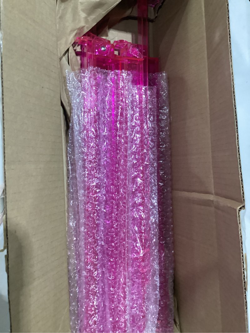 Condition photo showing As Is for pink american mahjong racks & pushers one set of 4 pcs | pink american mahjong racks and pushers; mahjong tiles racks;18.7 inch mahjong racks;one set mahjong racks