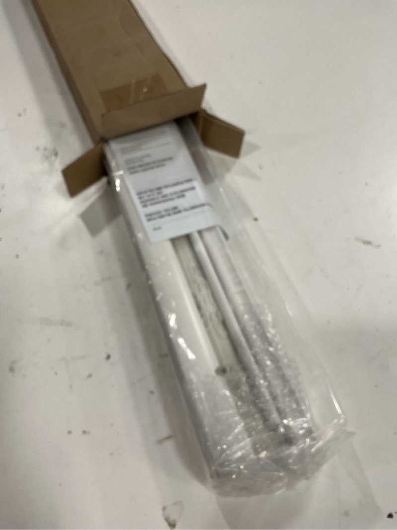 Condition photo showing New/Like New for dez furnishings cordless no tools 1" magnet mini blinds for metal doors, room darkening, 25" w x 72" h, white 25"w x 72"h