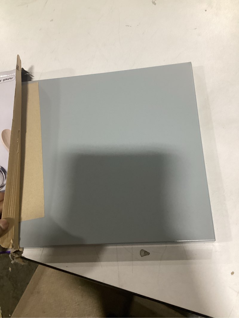 Condition photo showing As Is for Essentially Yours Magnet and Message Board | Large Mountable 30 x 14 x 0.7 Inch Steel Bulletin Board (Silver) Silver L (30 x 14)