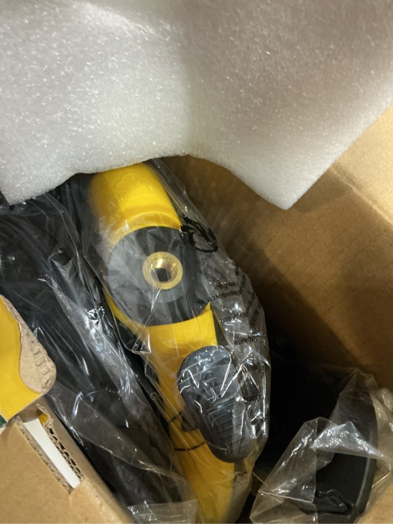 Condition photo showing Good Condition for pressurized handheld steam cleaner with 10pcs accessories & safety lock, multi-purpose & powerful home use steamer for cleaning, car, bathroom, shower, upholstery, grout, window (black)