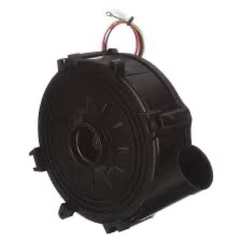 Round OEM Blower, 3000 RPM, 1 Phase, Direct, Plastic 2 Speed