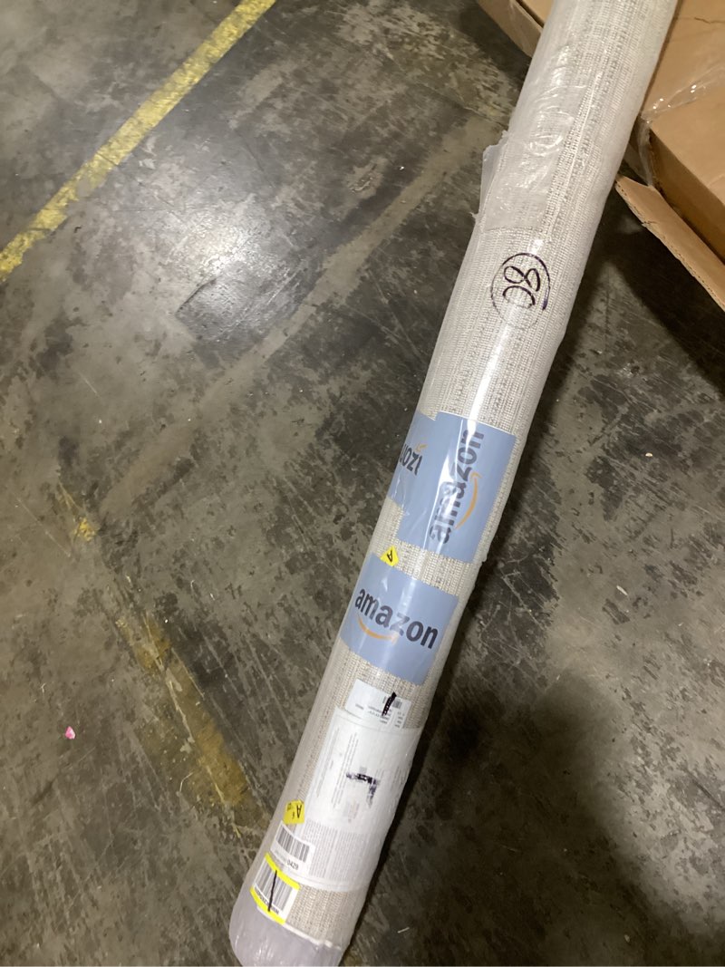 Nourison Home Santa Cruz Modern Ivory Grey 5'3" x 7'3" Area Rug, Easy Cleaning, Non Shedding, Bed Ro