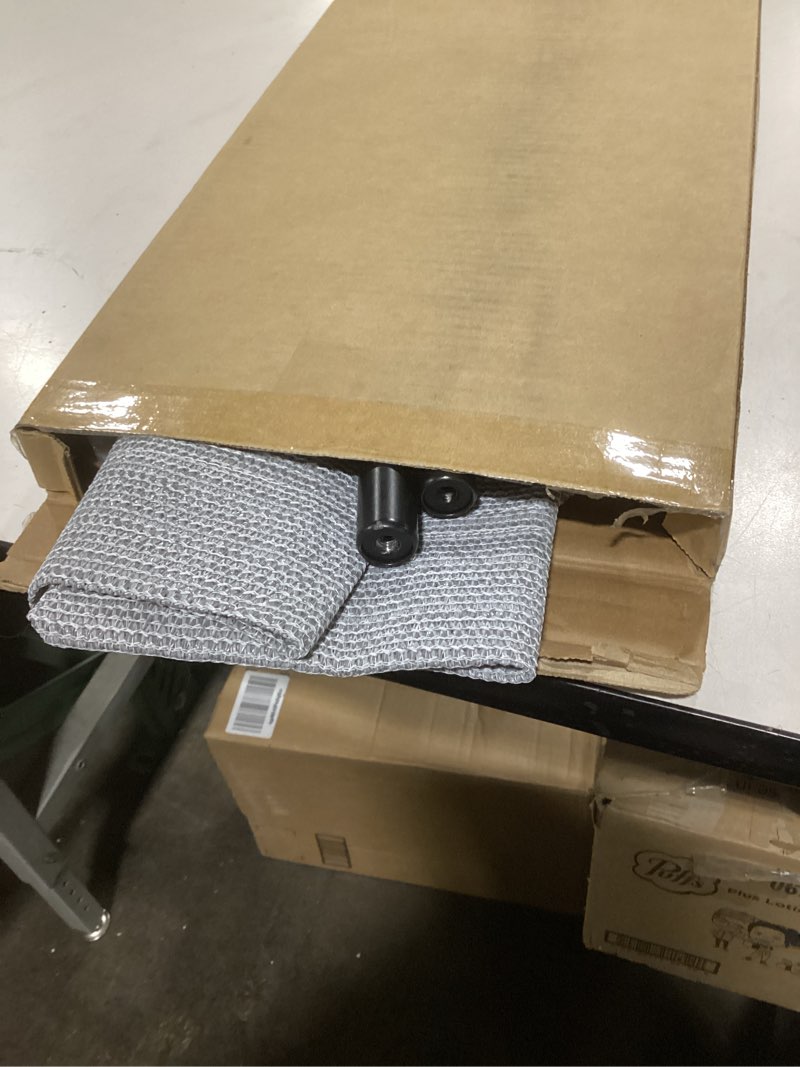 Condition photo showing Good Condition for Coolaroo Original Elevated Dog Bed - Breathable Off-The-Ground Pet Bed with Cooling Fabric, Joint Relief & Moisture-Resistant Fabric, 100% Recyclable, Easy Clean, Grey, Medium Medium Dog Bed Grey