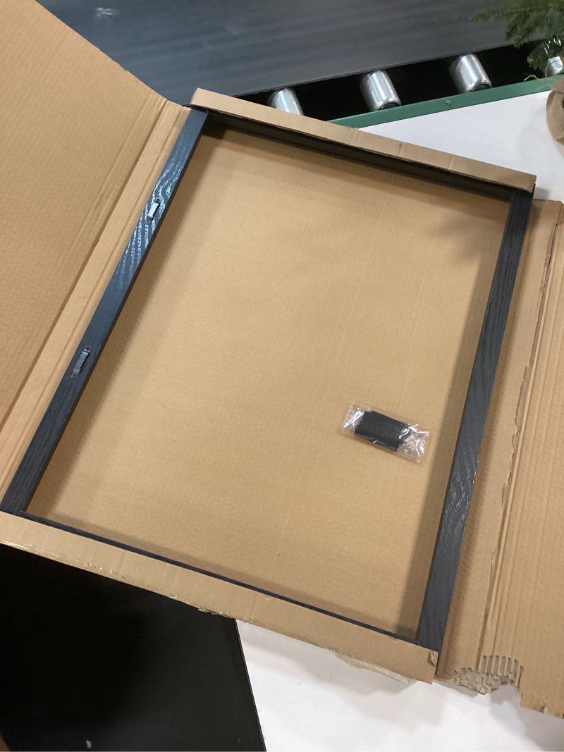 Condition photo showing Good Condition for Abtgt 18x24 Canvas Floating Frame with 0.9" Deep, Black Floater Frame for Canvas Paintings with Adhesive, Vertical or Horizontal Wall Art frame for Prints Oil Painting Diamond Decor, 1 Pack. Black 18x24