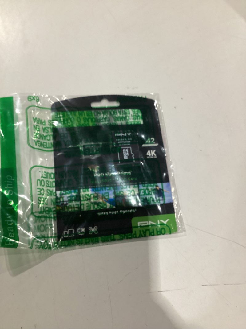 Condition photo showing New/Like New for PNY 1TB PRO Elite Prime C10 U3 V30 A2 microSDXC Flash Memory Card – Ultra-Fast Speeds, Read 200MB/s, Write 150MB/s, 4K UHD, Full HD, UHS-I, for Smartphones, Drones, Action Cameras