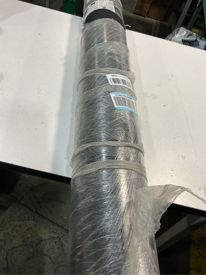 Condition photo showing New/Like New for rubber-cal 03_168_w_fr_15 fine rib corrugated rubber mats, 1/8" thick x 4' x 15' runners, black 4ft x 15ft