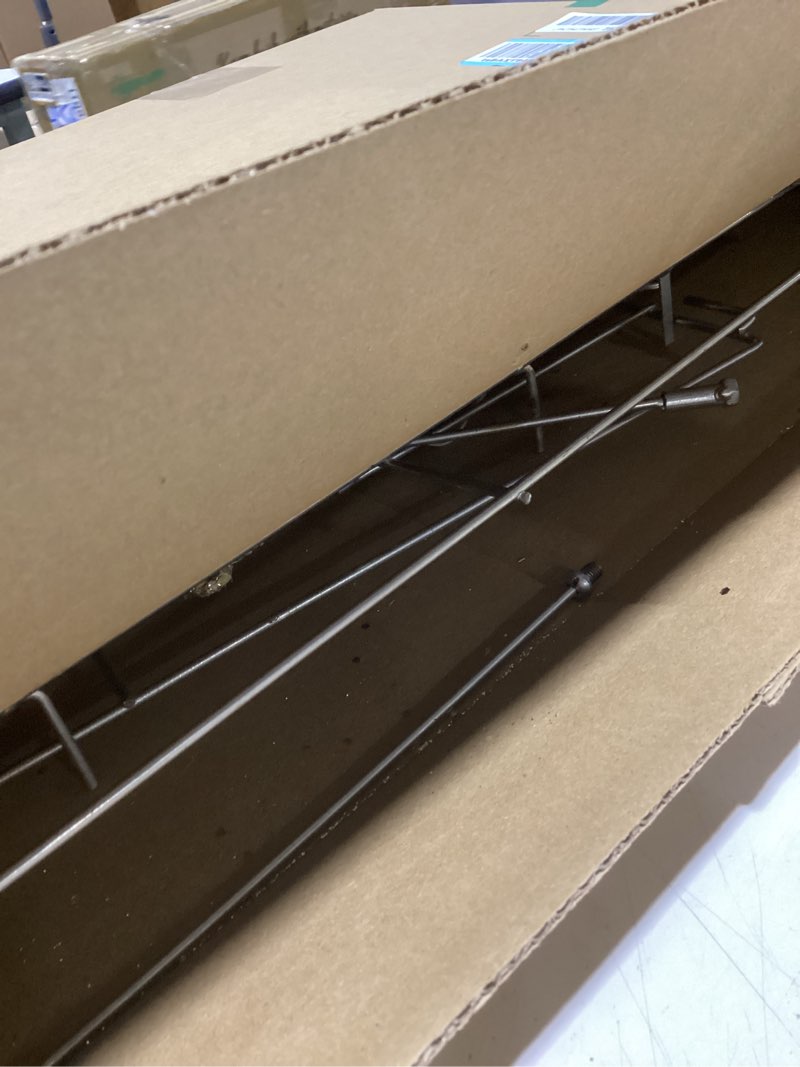 Condition photo showing As Is for Taman Lighted Christmas Nativity Scence, 4ft Warm Lights Glittered Nativity Scence for Outdoor Chris