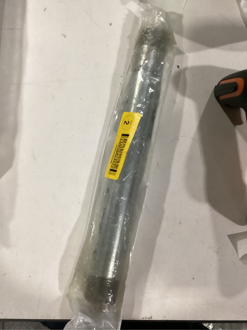 Condition photo showing New/Like New for reliabilt 1-in x 12-in galvanized nipple