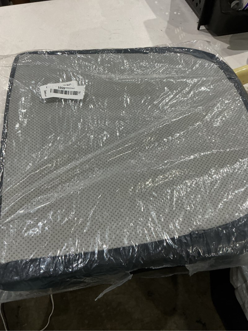 Condition photo showing Good Condition for everlasting comfort ventilated wheelchair cushions for pressure relief - gel memory foam wheel chair seat cushion pad for seniors and adults & pain relief - soft non-slip cover - office accessories