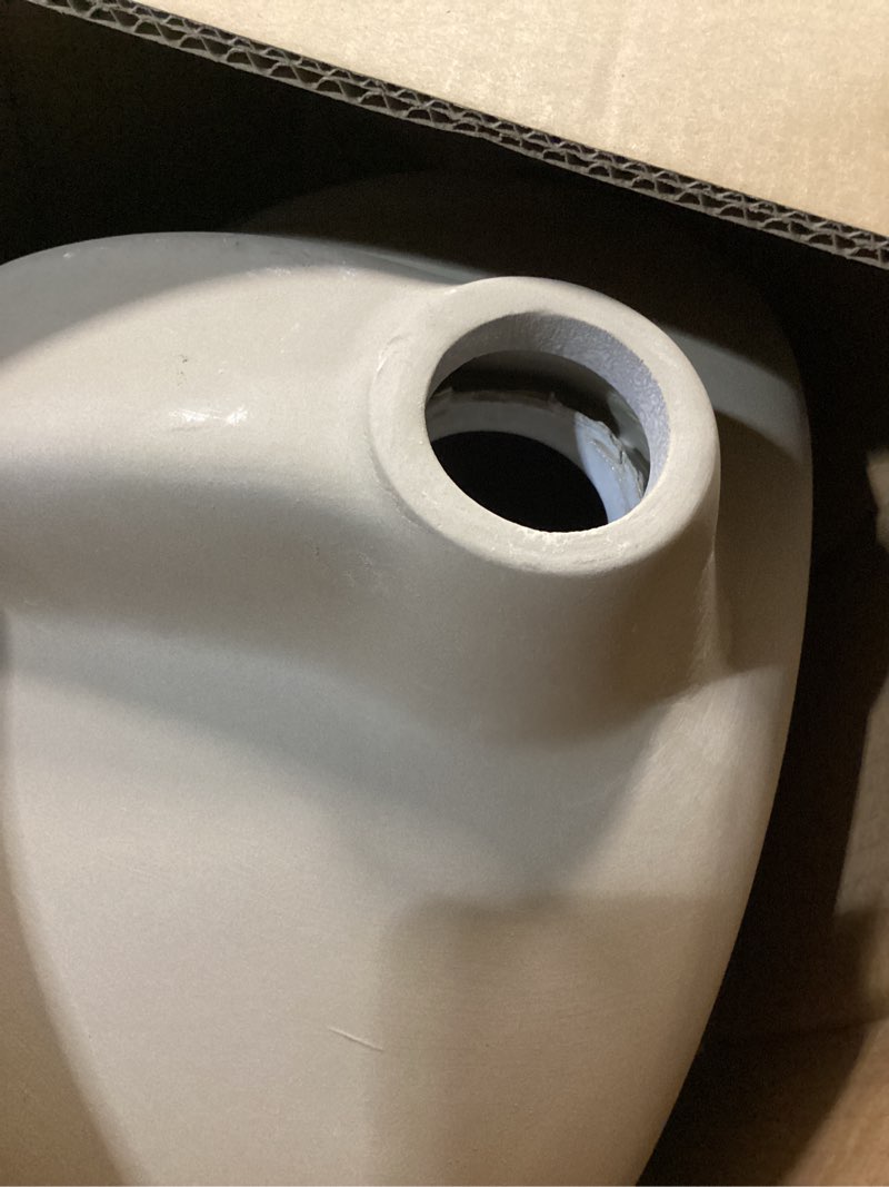 Condition photo showing As Is for aquasource white drop-in oval bathroom sink with overflow drain (20-in x 17-in)