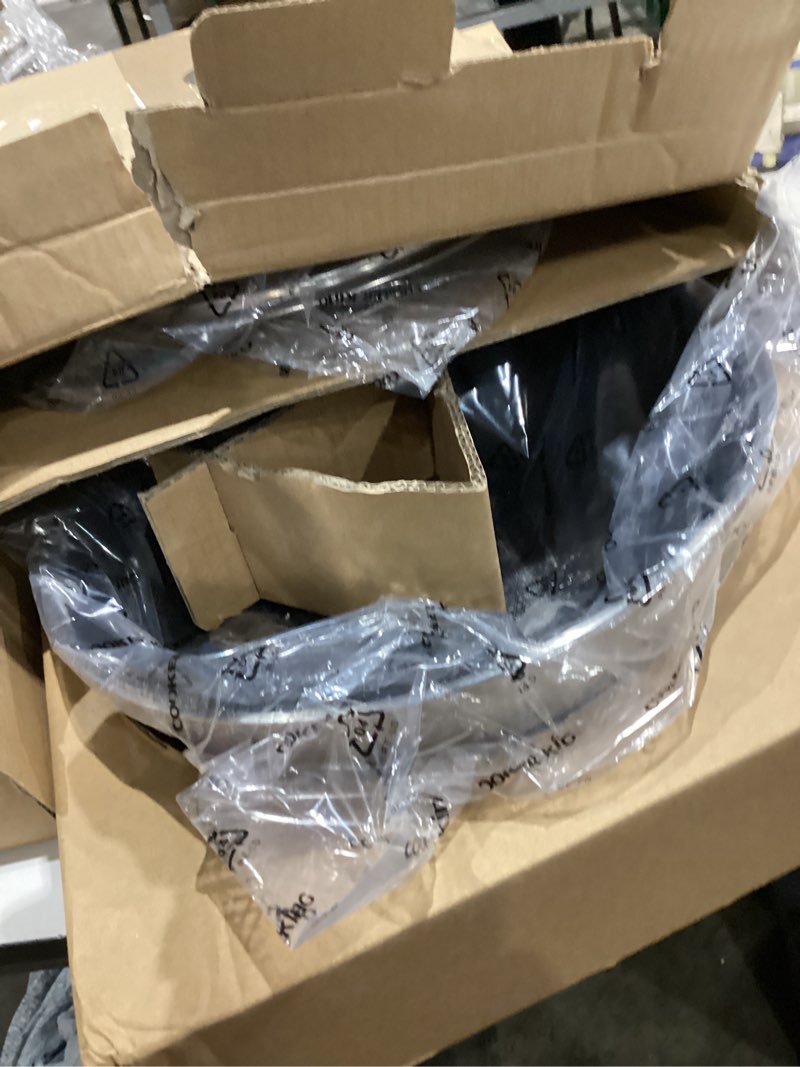Condition photo showing Good Condition for cooker king 11-inch hybrid stainless steel wok with lid, nonstick stir fry pan & deep frying pan, tri-ply clad honeycomb everyday pan, induction ready, oven & dishwasher safe, pfoa free